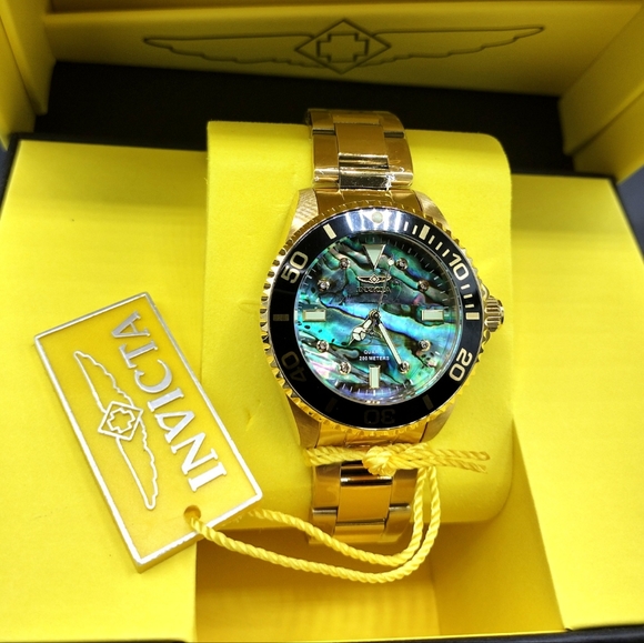 FIRM PRICE-NWOT Invicta Carat Diamond w/Abalone Dial Women's Watch(WATCH ONLY) - Picture 16 of 16